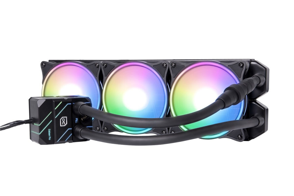 Alphacool Eisbaer Pro Aurora 360 All-in-One Liquid Cooler Black, White