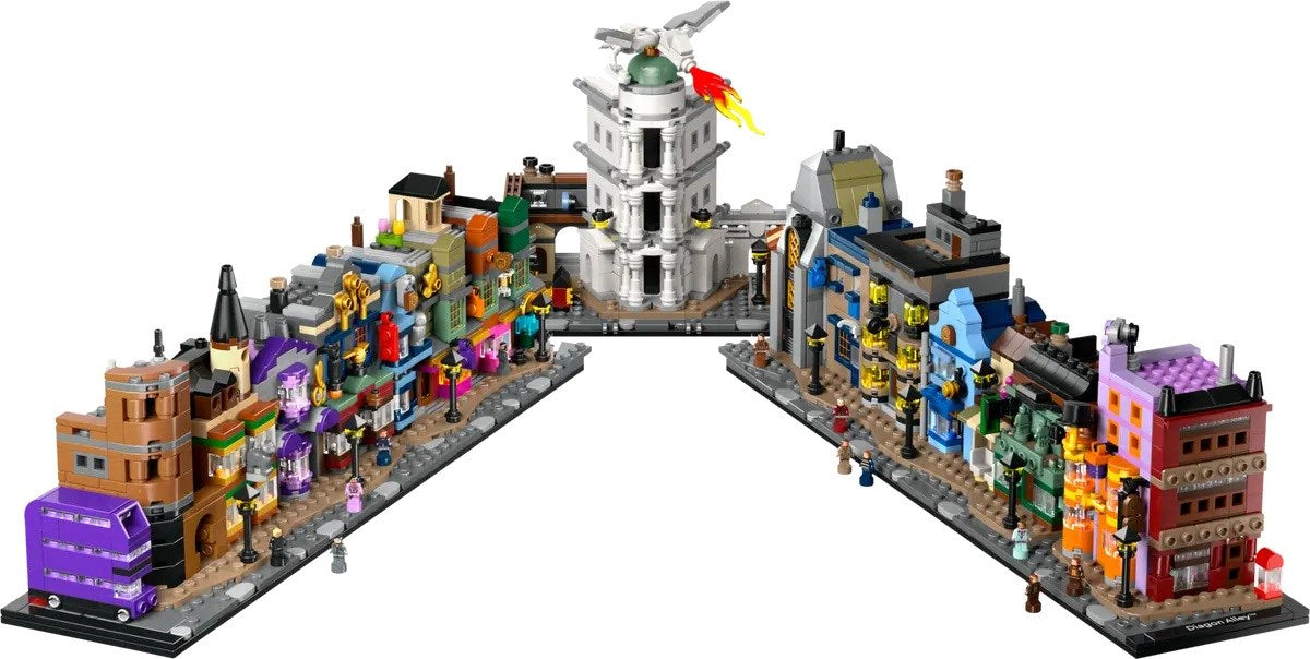 LEGO HARRY POTTER 76444 Diagon Alley Display Model
