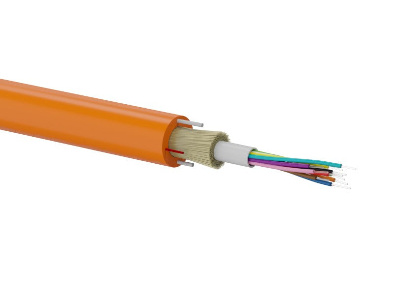 ALANTEC OS2 Outdoor DAC Fiber Optic Cable Orange SM 8J 9/125 G652D Fca PE FOK-D8J-SM