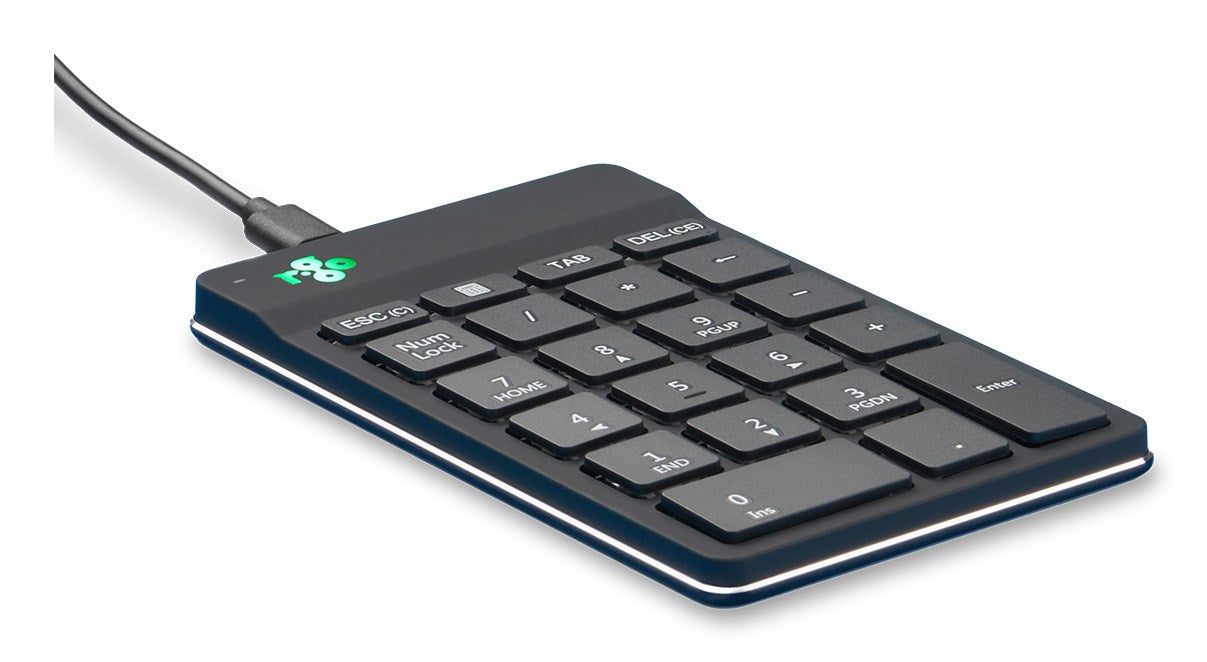 R-Go Numpad Break - Numeric Keypad - USB-C - Black