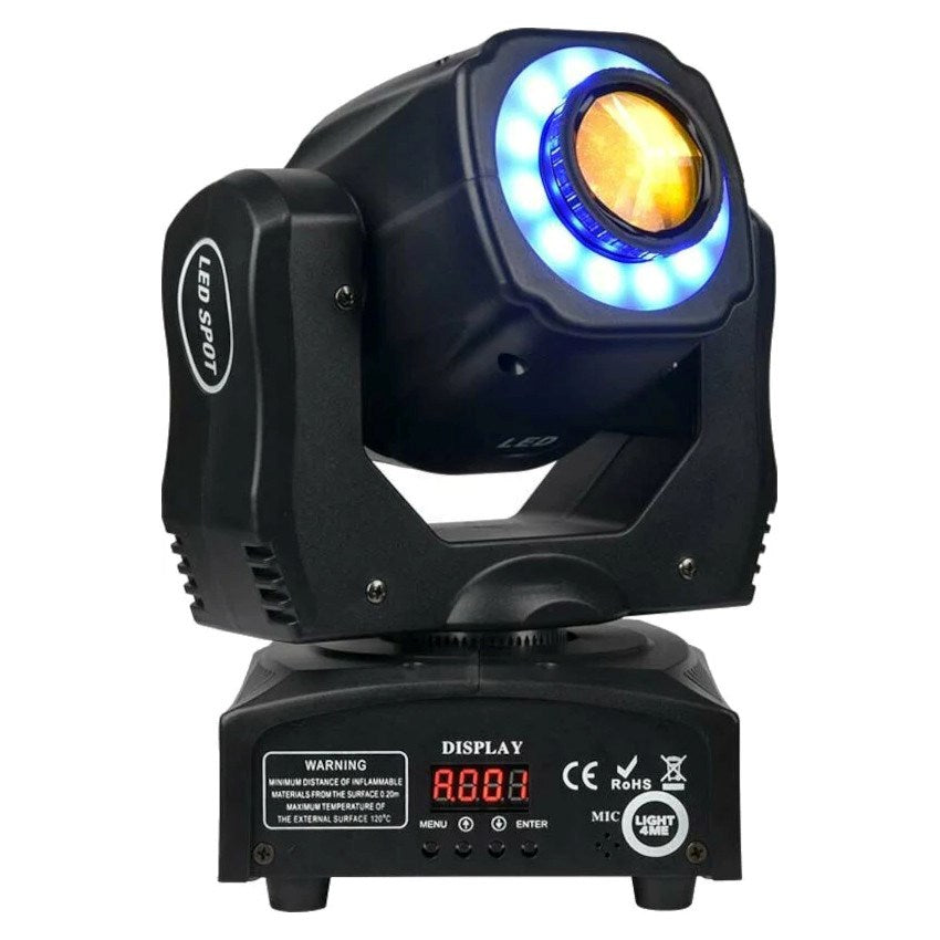 Light4Me Mini Spot 60 Ring LED Moving Head 90W DMX 5908249810624