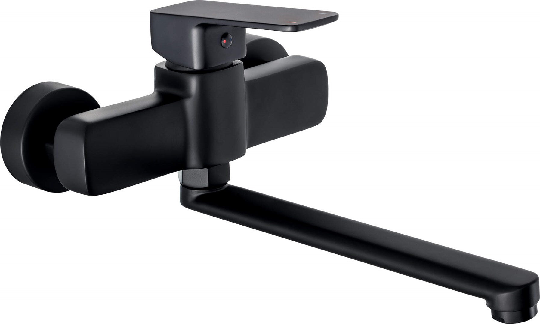 Wall-mounted kitchen faucet