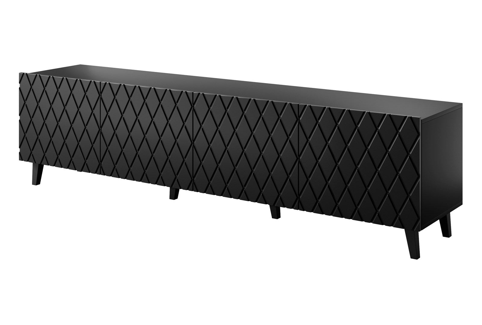 ASTI RTV Cabinet 200x42x52 Matte Black