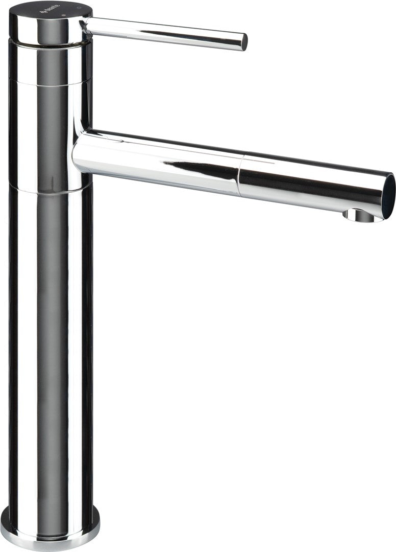 deante High Basin Mixer with Pull-Out Spout BGE_022K, Brass, 2247 g, 260x510x80mm
