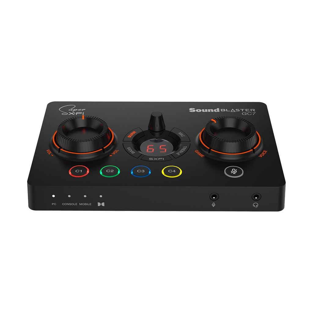 Creative Sound Blaster GC7 Next Gen Gaming USB Soundcard (70SB185000000)