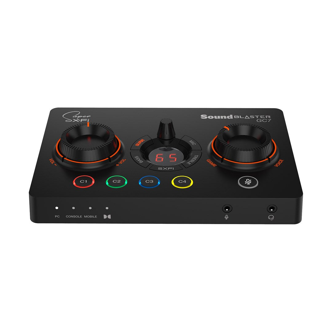 Creative Sound Blaster GC7 Next Gen Gaming USB Soundcard (70SB185000000)