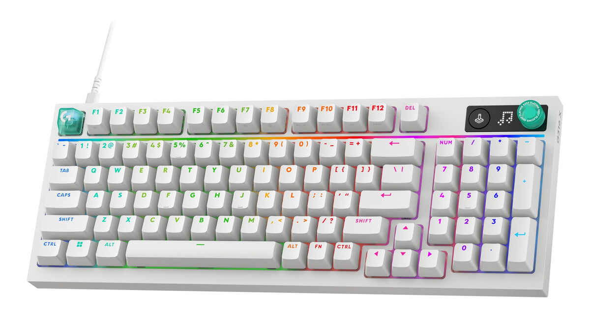 Logitech G G316 X 98 - White English International (QWERTY) Tactile