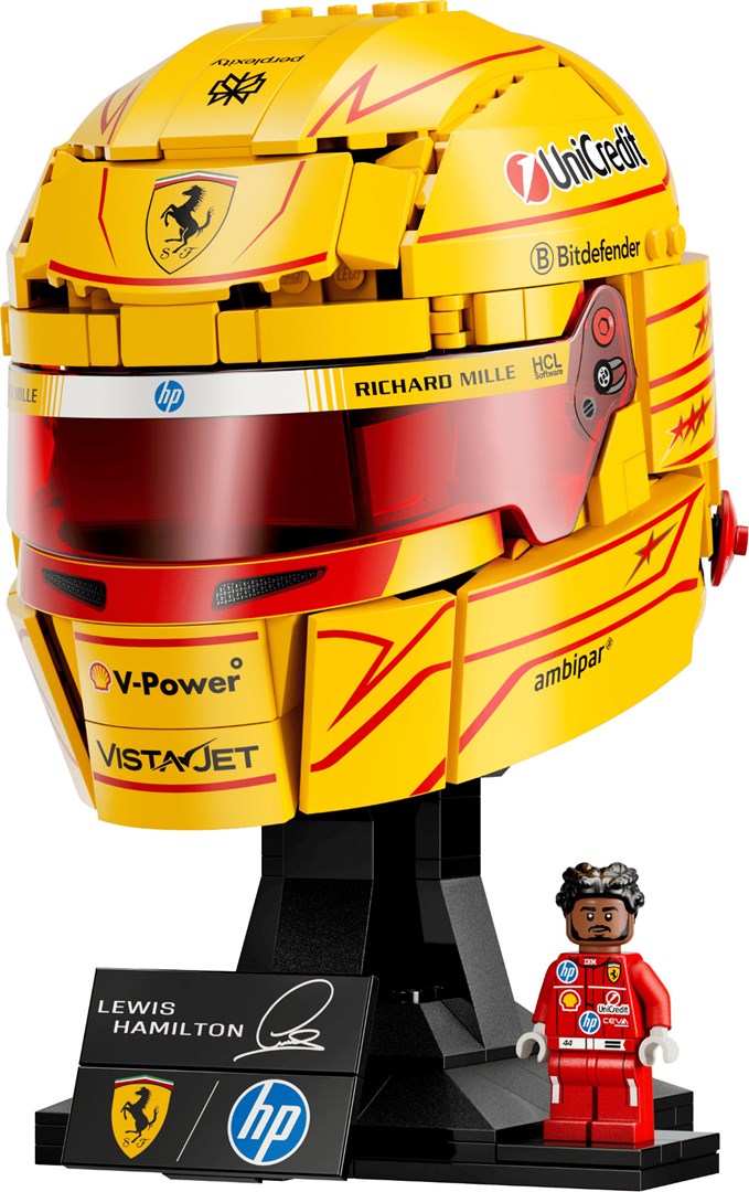 LEGO EDITIONS 43022 Scuderia Ferrari HP Lewis Hamilton Helmet
