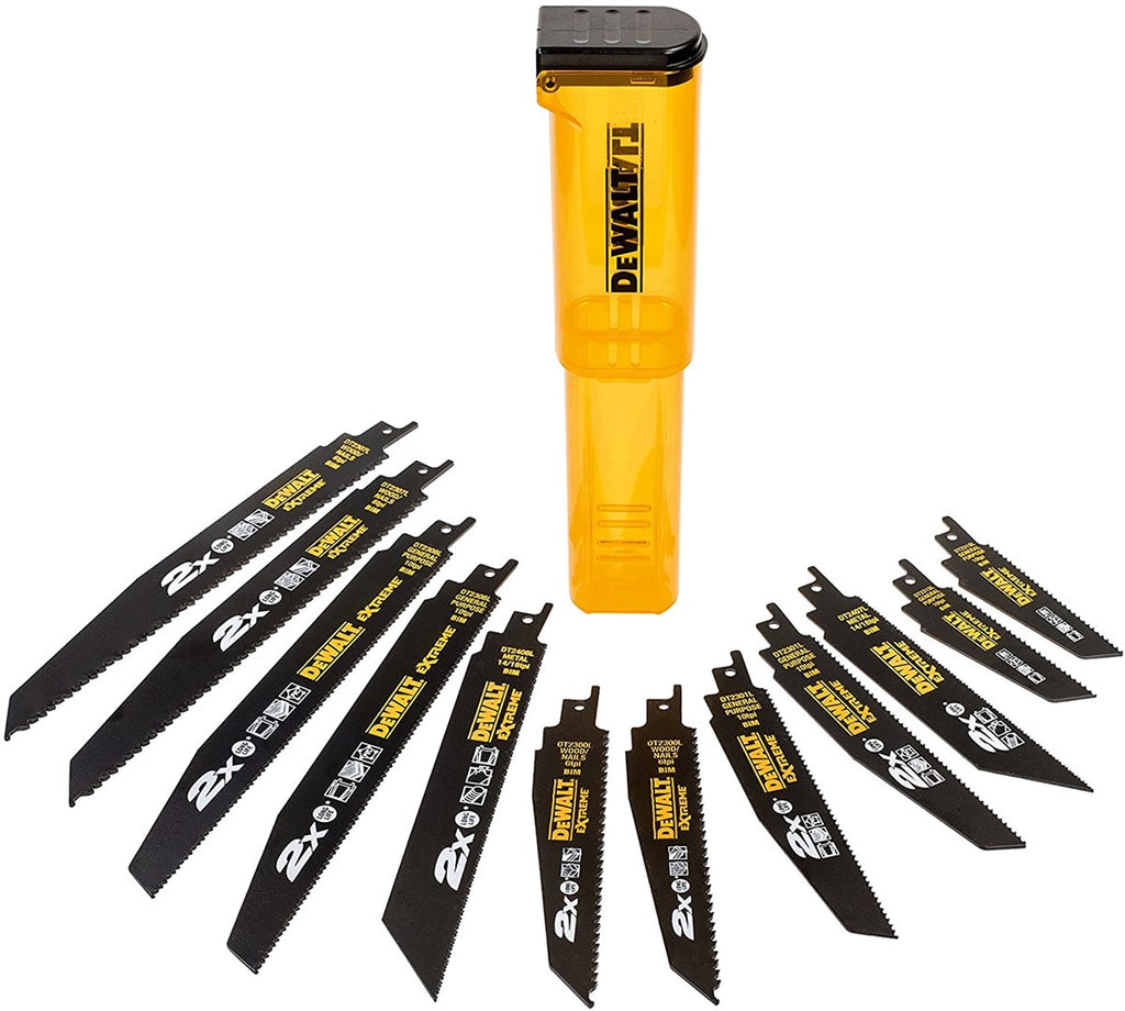 DeWALT DT2441L-QZ - 12-Piece Reciprocating Saw Blade Set