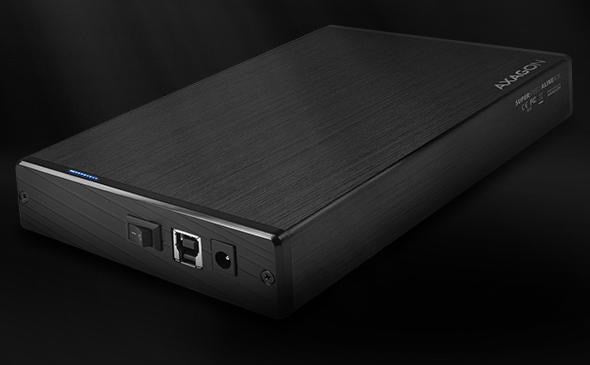 AXAGON External 3.5" Enclosure USB 3.0 SATA II Aluminum - Black | Model EE35-XA3