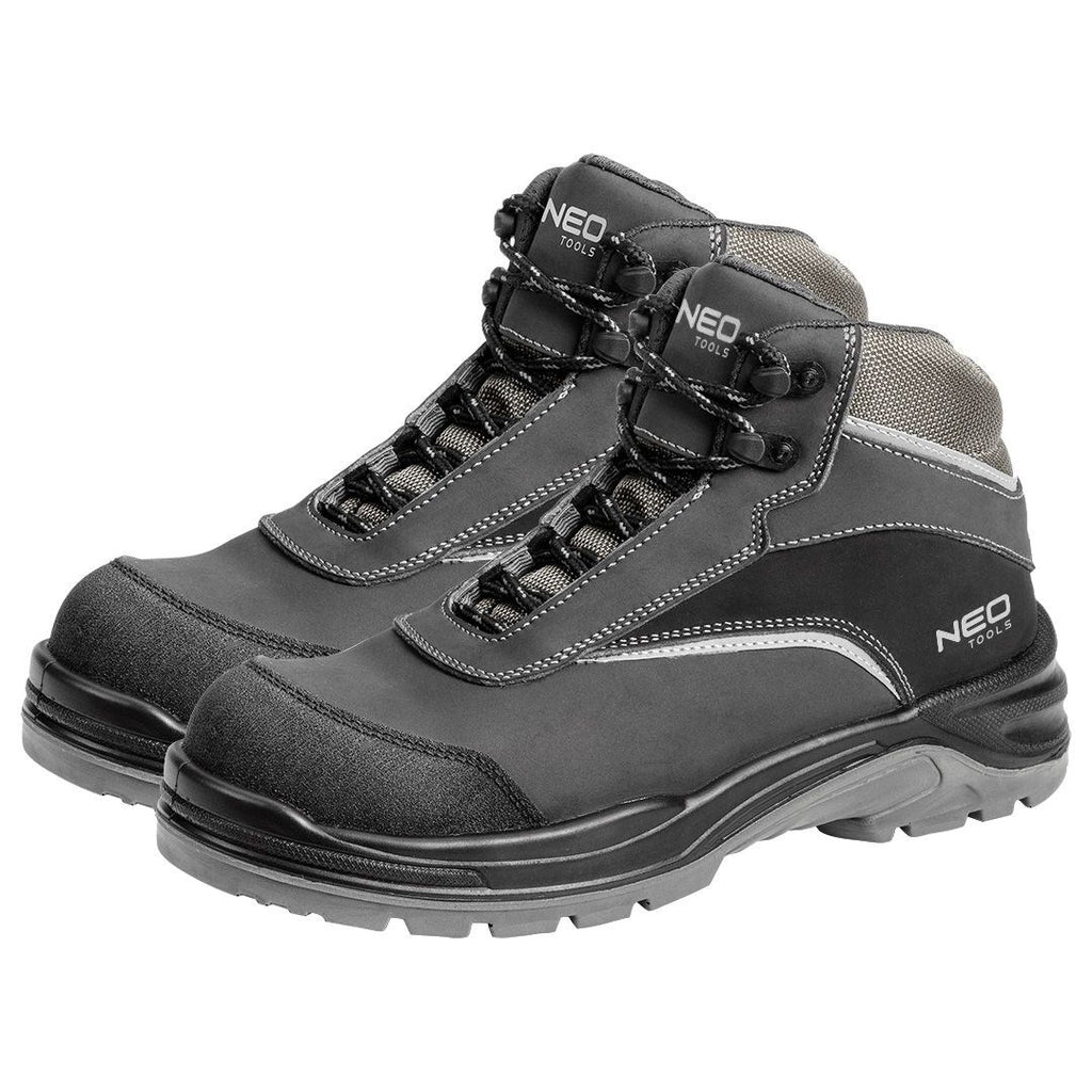 NEO tools 82-151 S3 SRC Work Ankle Boots Nubuck Size 45
