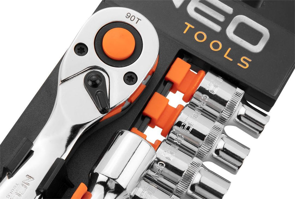 NEO TOOLS Socket Set 3/8 Inch 1070 g 10-020