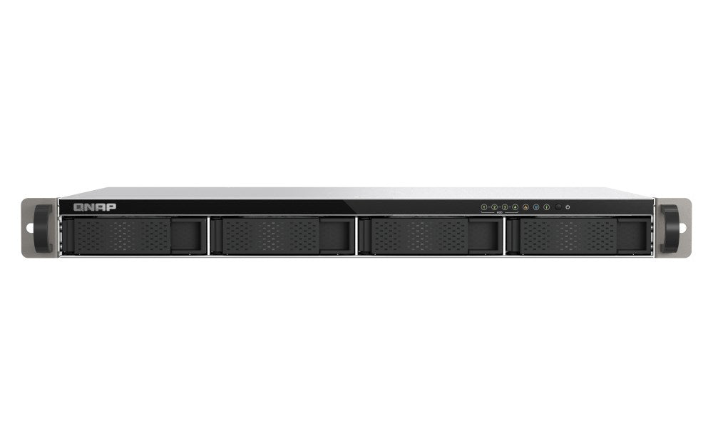 QNAP TS-433EU NAS Server - 4 Bays, Rack Mountable, SATA 6Gb/s, 4GB RAM (TS-433eU)