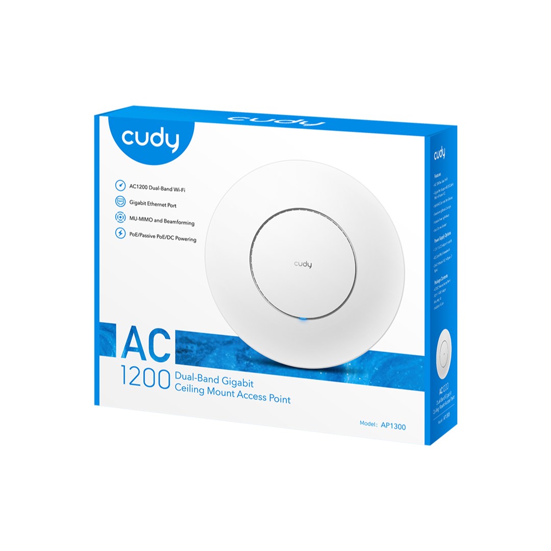 Cudy AC1300 Power over Ethernet (PoE) White