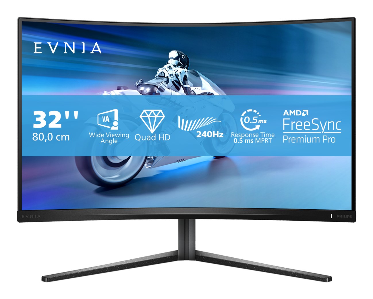 Philips Evnia 5000 32M2C5500W/00 31.5" Quad HD Monitor