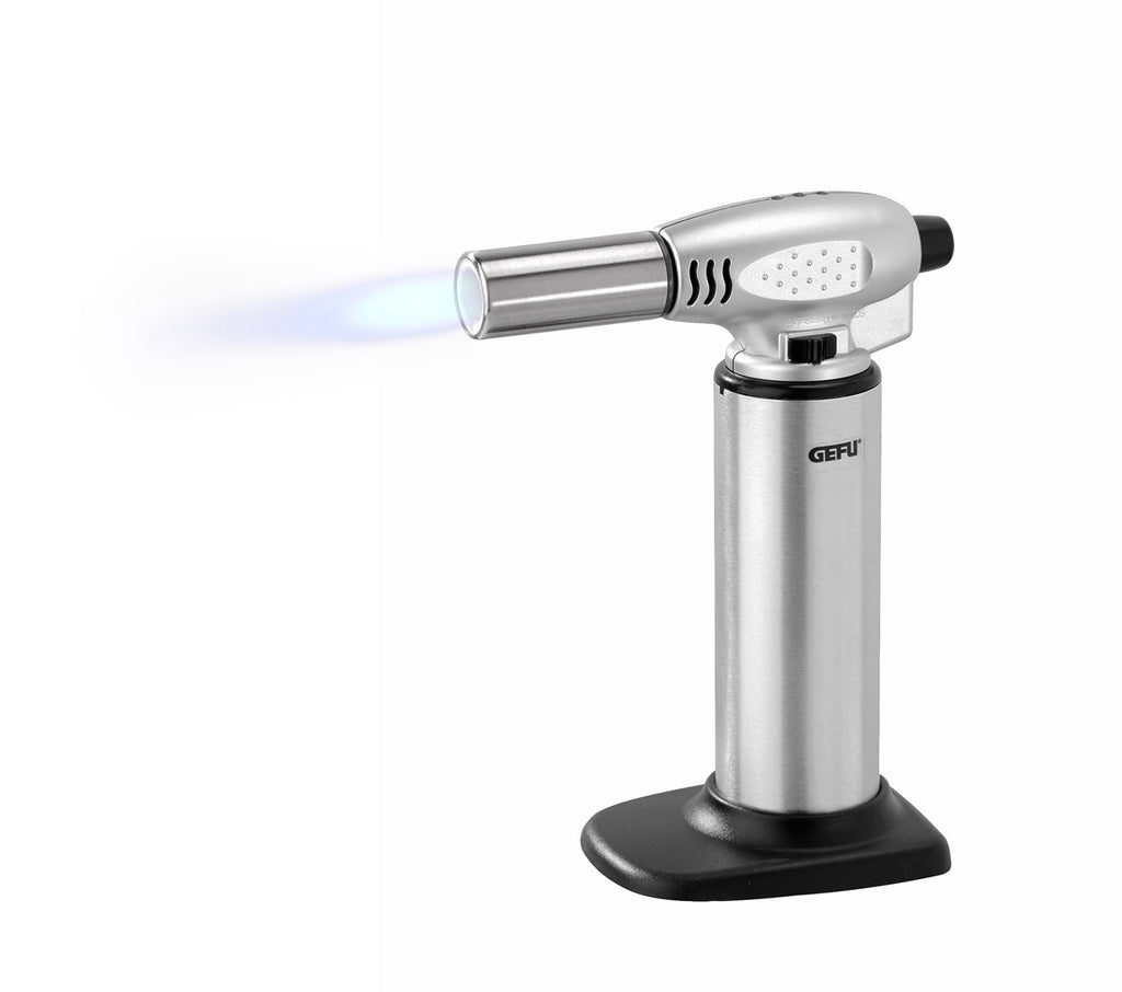 GEFU FUEGO Kitchen Torch, Black Stainless Steel
