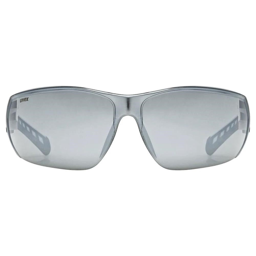 UVEX Equate cycling glasses White Matt/Mir.Silver