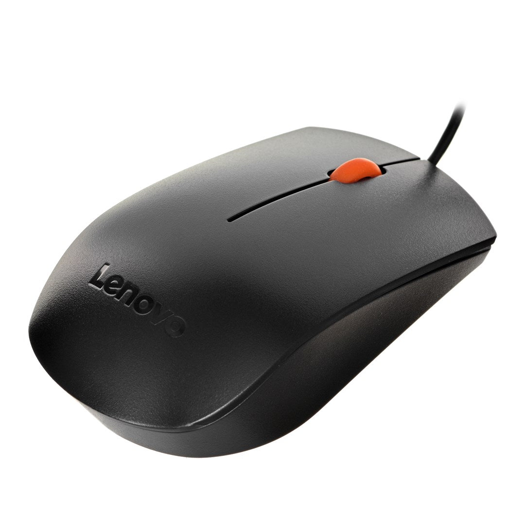 Lenovo 300 Mouse - Wired - USB - Right and Left-Handed (GX30M39704)