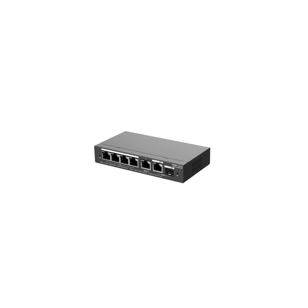 Ruijie Networks RG-ES206GS-P Network Switch Managed L2 Gigabit Ethernet PoE Black