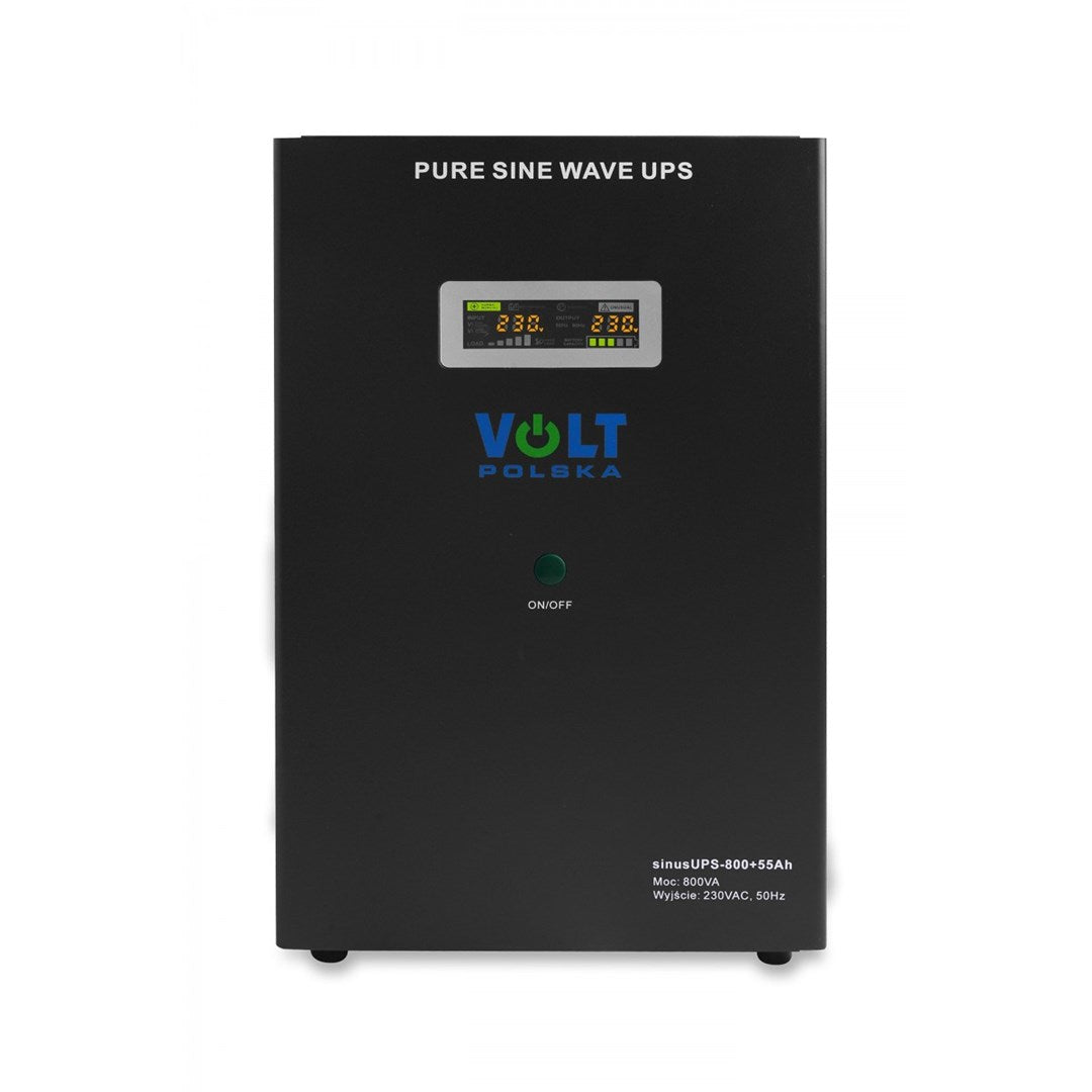 Uninterruptible Power Supply SINUS UPS 800 + 55Ah (500/800W)