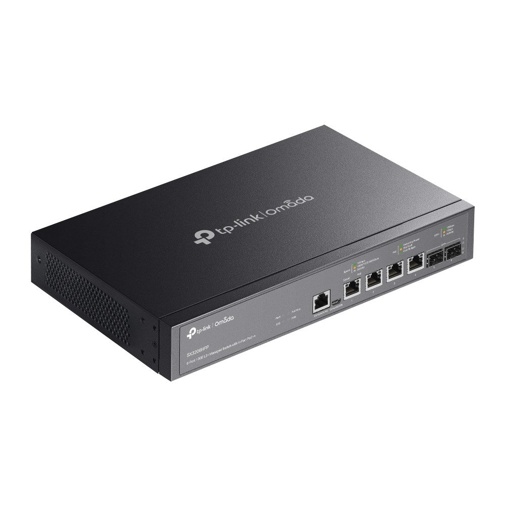 TP-Link SX3206HPP Managed Network Switch with 4-Port PoE++ - 10GE L2+ - SX3206HPP