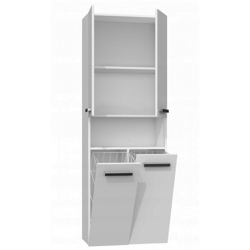 Topeshop NEL 2K DK BIEL Bathroom Storage Cabinet White
