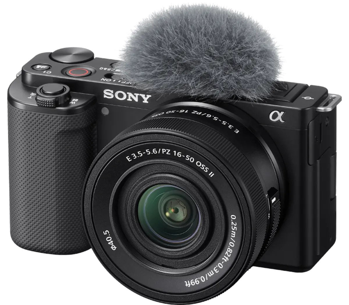 Sony ZV-E10 + E PZ 16-50mm F3.5-5.6 OSS II MILC 24.2 MP CMOS 6000 x 4000 pixels Black