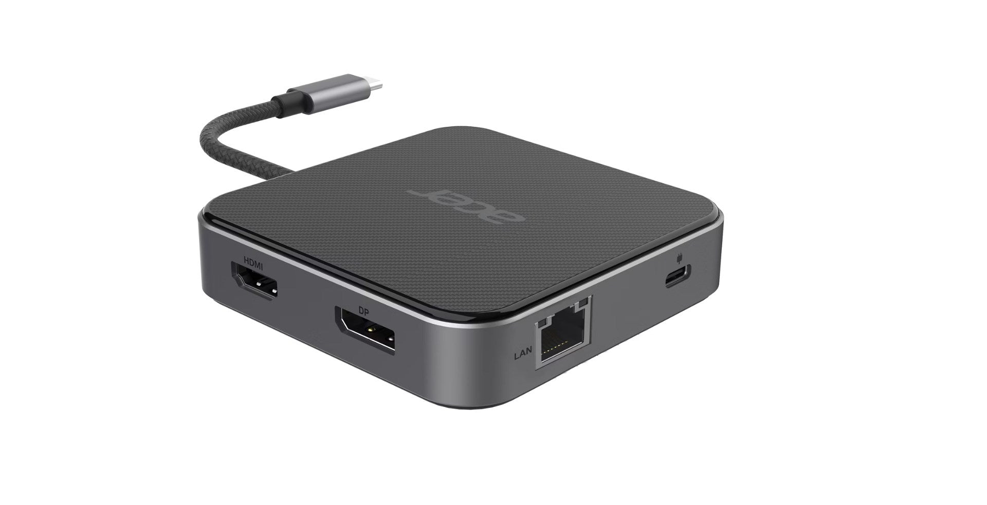 ACER 7in1 USB4 8K Multi Display Hub - 1xHDMI/1xDP/2xUSB3.2/USB-C/RJ45/Audi (HP.DSCAB.013)