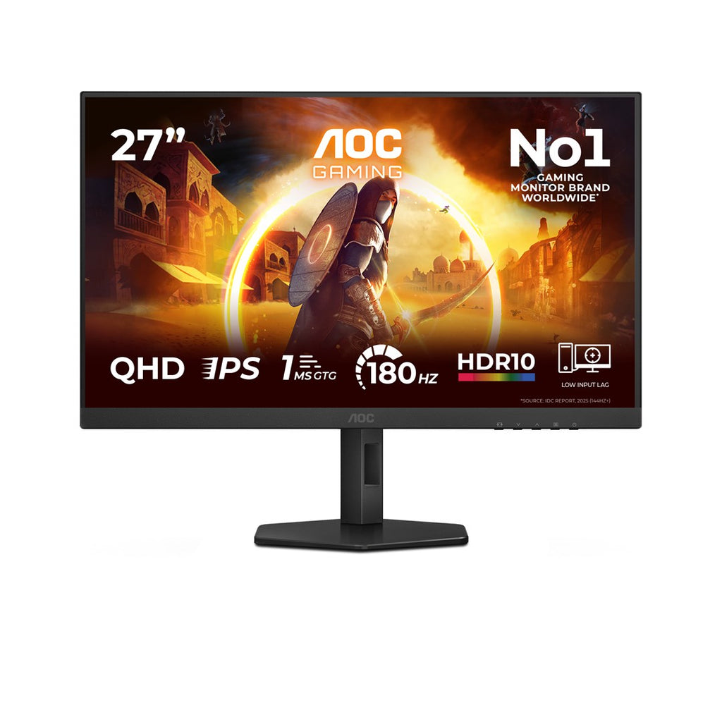 AOC G4 Q27G4XF computer monitor 68.6 cm (27 ) 2560 x 1440 pixels Quad HD LED Black  Grey