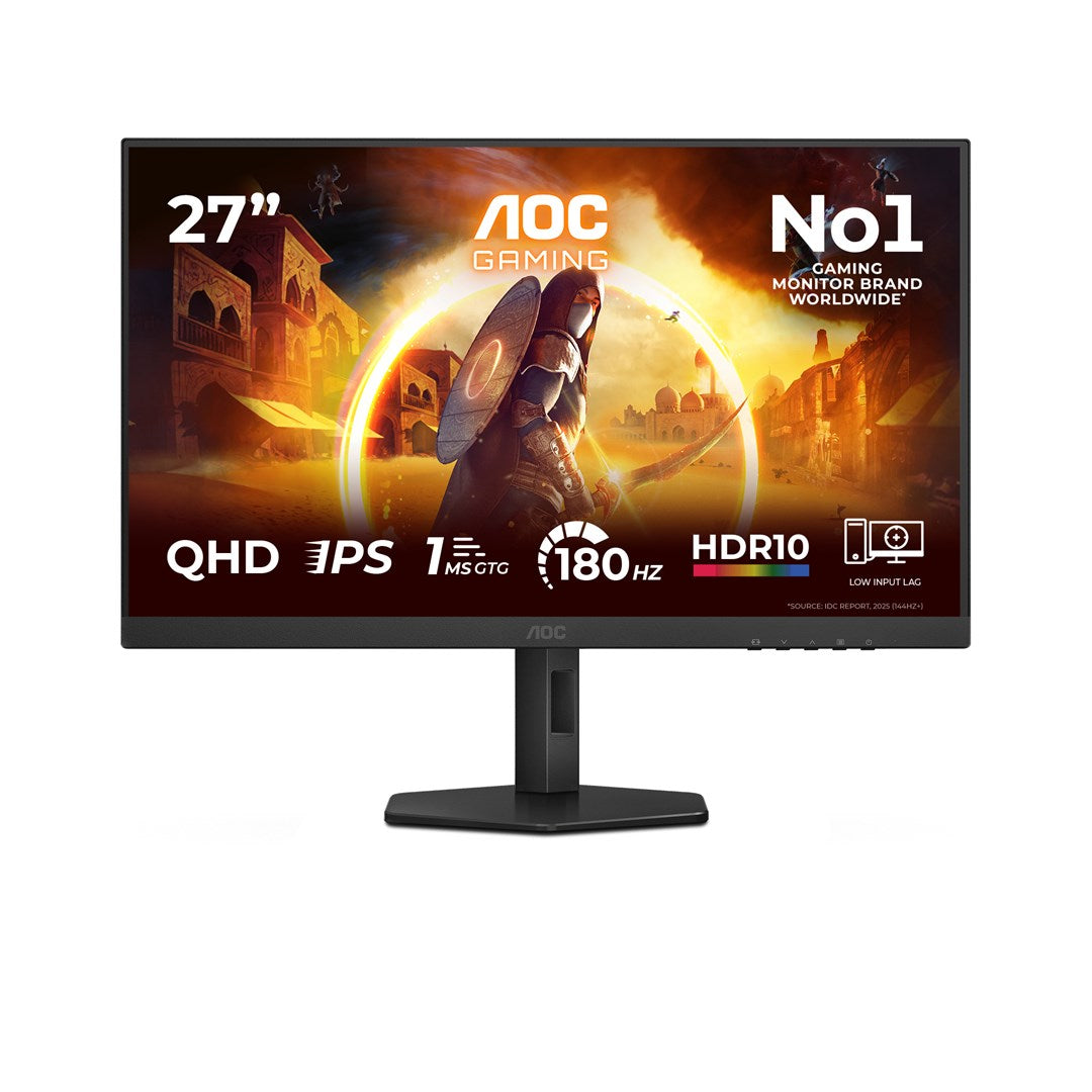 AOC G4 Q27G4XF computer monitor 68.6 cm (27 ) 2560 x 1440 pixels Quad HD LED Black  Grey