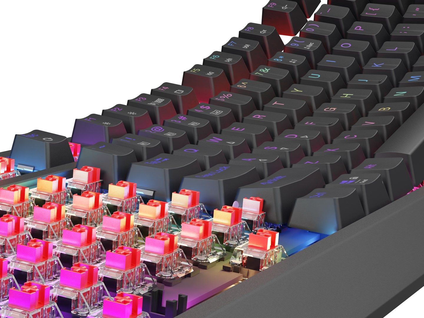 GENESIS Thor 230 TKL Gaming Keyboard USB + RF Wireless + Bluetooth Grey