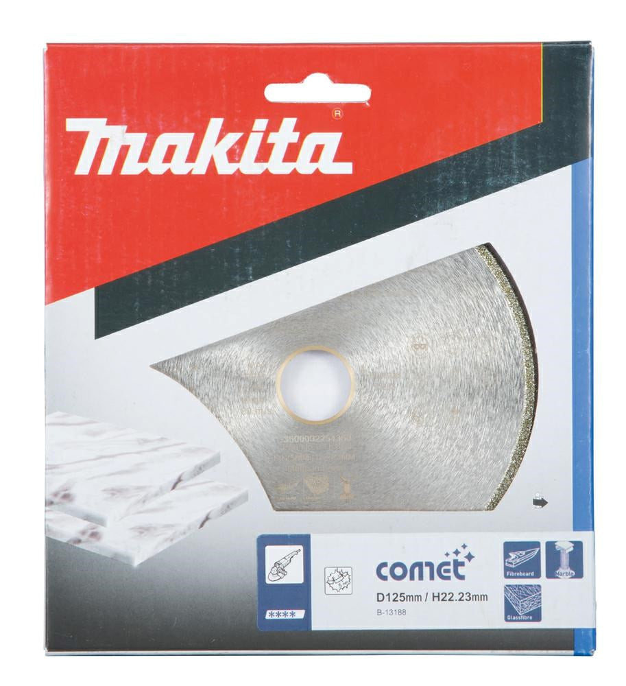 Makita B-13188 Diamond Cutting Disc 125 mm for Compact Materials