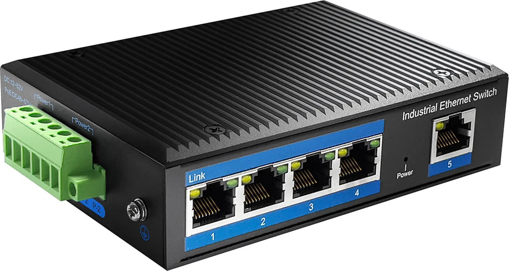 Cudy IF1005P Network Switch 10/100 Black