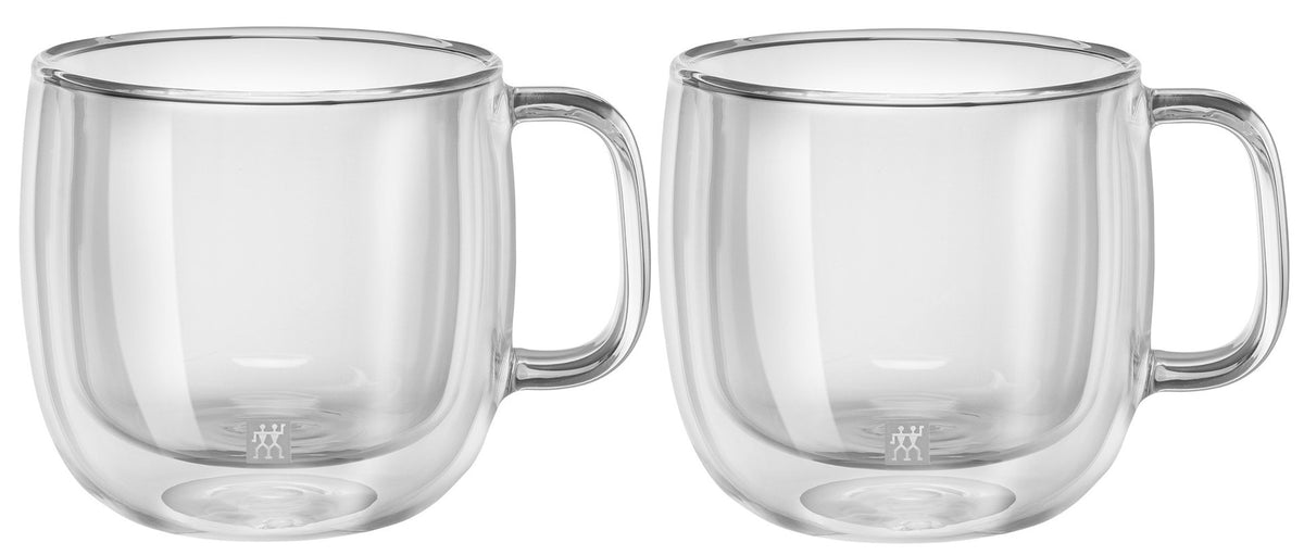 ZWILLING 39500-113-0 - Coffee Glass Set - Transparent - 2 Pieces - 450 ml