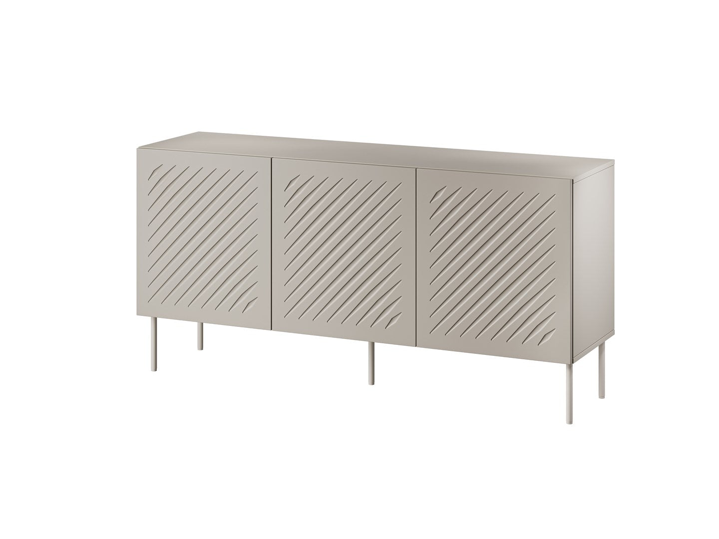 Cama SIENA Chest of Drawers 150.5x40x75 Cashmere Matt