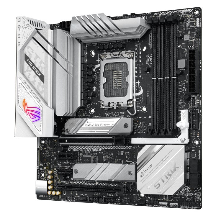 ASUS ROG STRIX B760-G GAMING WIFI Motherboard - Micro ATX - LGA1700 - 90MB1EQ0-M0EAY0 B760