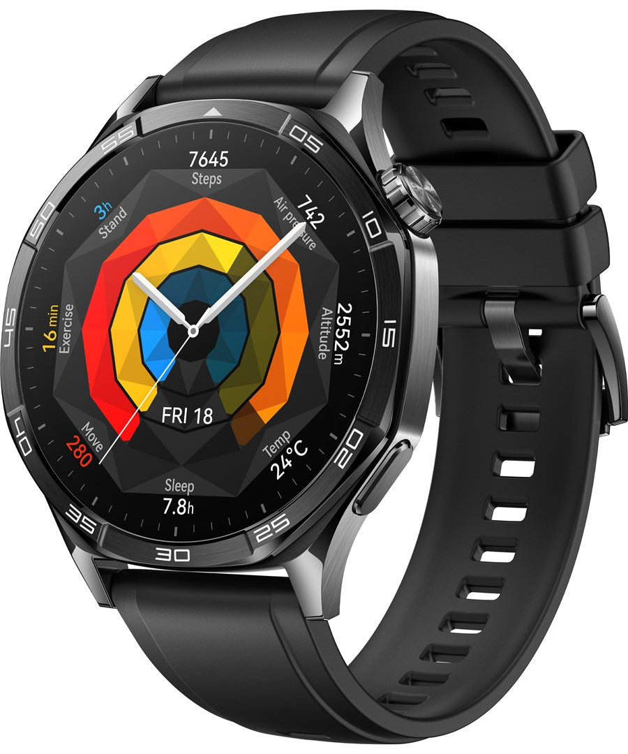 Huawei Watch GT 5 46 mm Stainless Steel Smartwatch Black 55020DKM