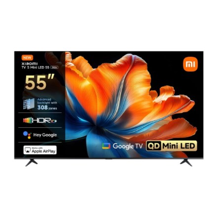 Xiaomi Smart TV 55" 4K Ultra HD Mini LED 3840x2160 Google Assistant ELA6592EU