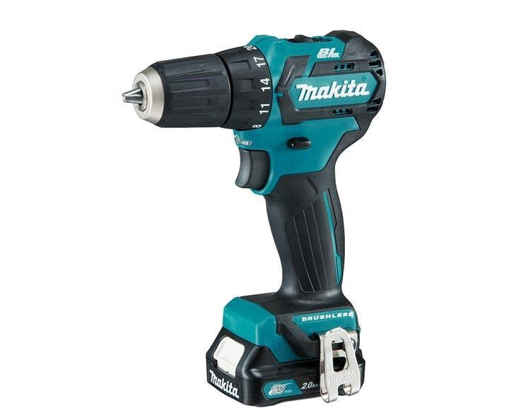 MAKITA Drill 10.8V 35N⋅m 2Ah with 2 Batteries and Charger DF332DSAE