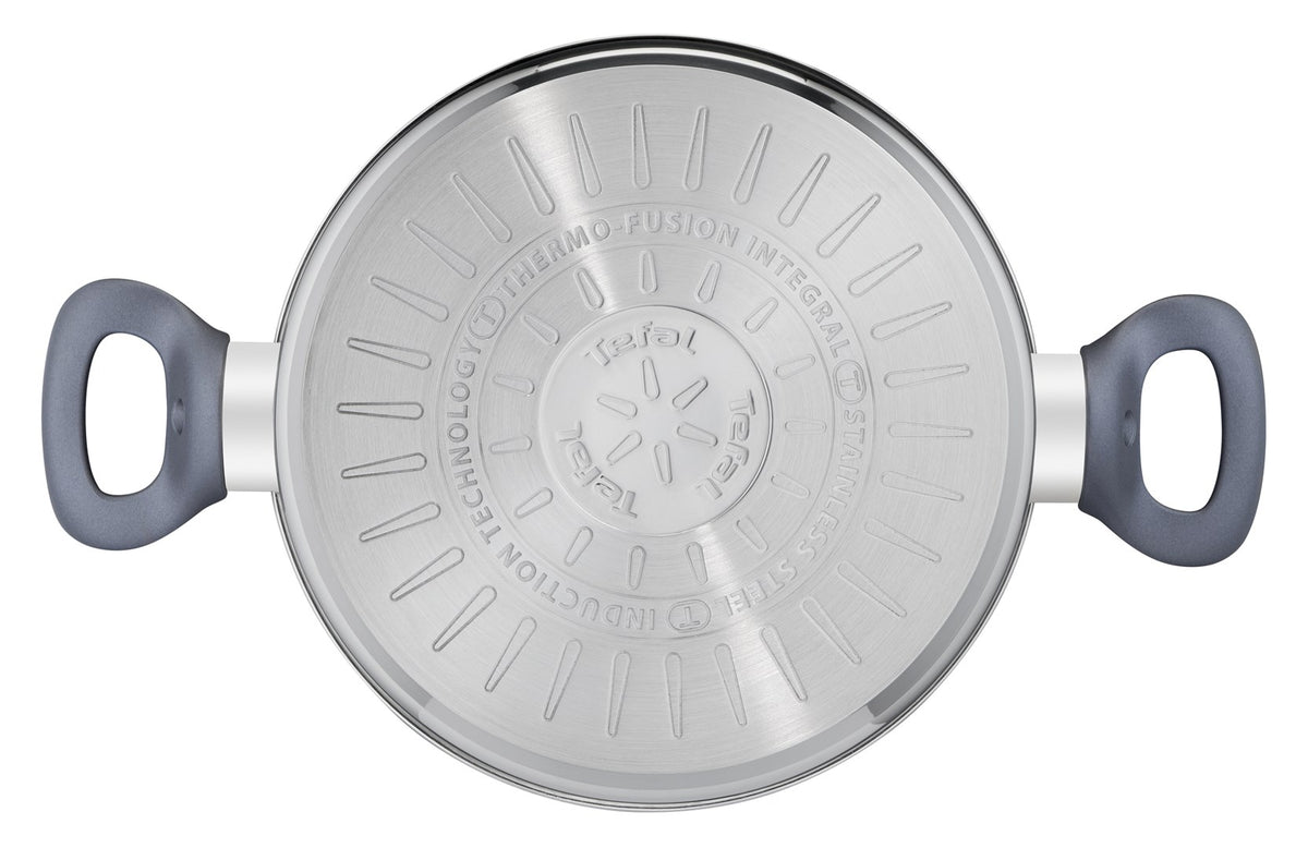 Tefal Daily Cook Pan/Pot Set 11 Pieces Stainless Steel Non-Stick 2100121373