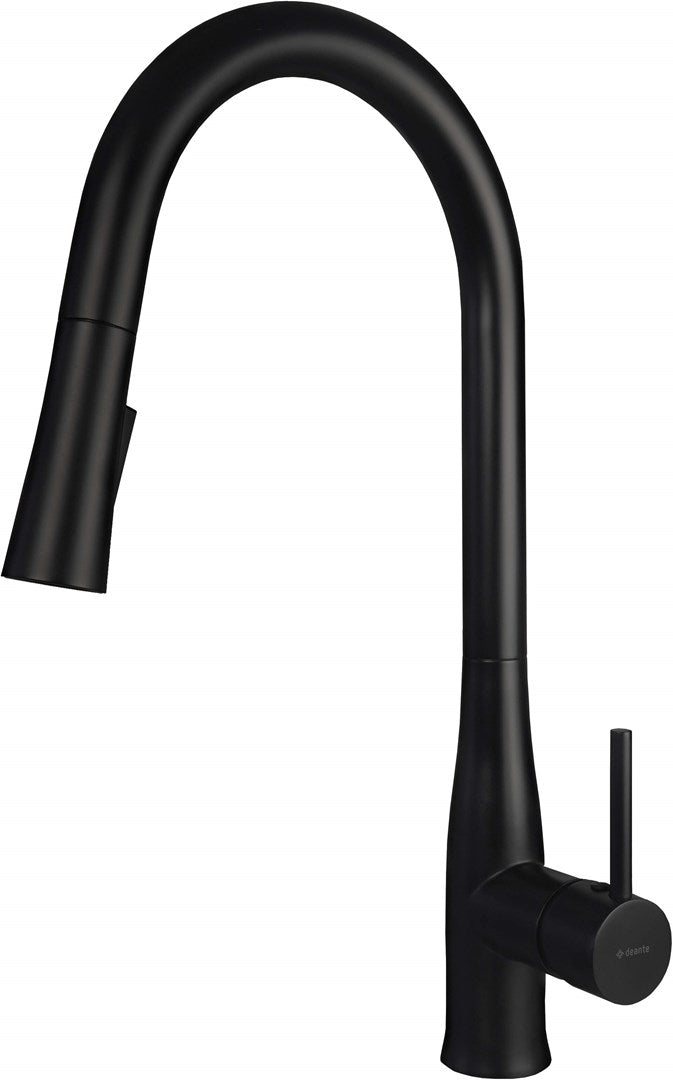 Kitchen faucet with pull-out spout