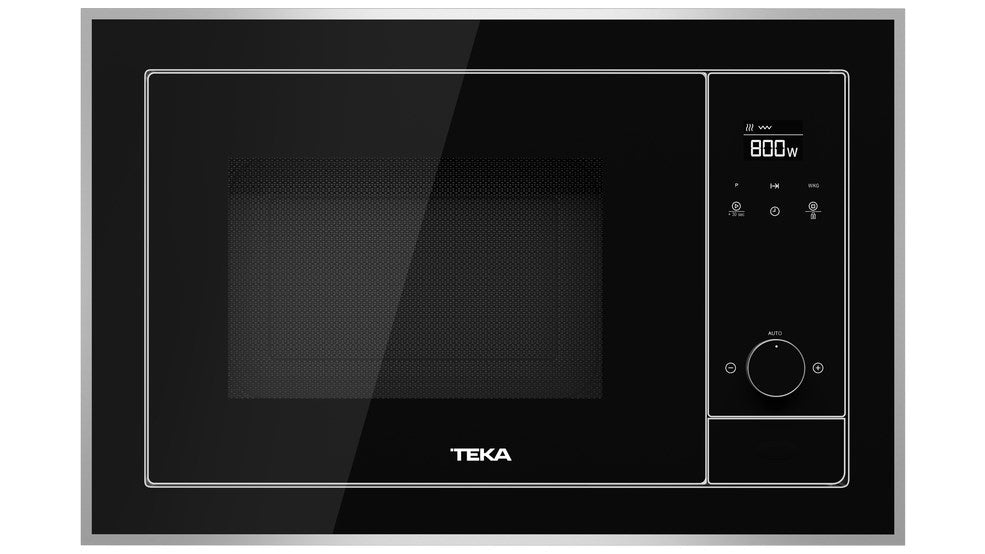 Teka Microwave 700W Built-in Grill 20L Black ML 8200 BIS