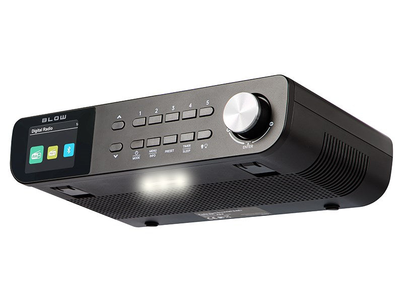 FM/DAB+ BLOW RK1 Kitchen Radio Black