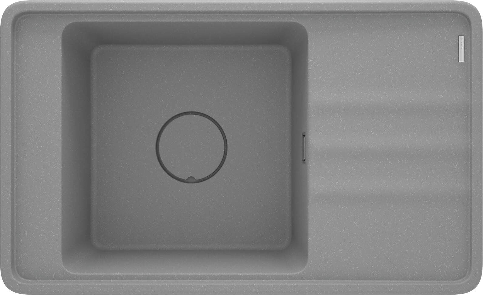 Granite sink 1-bowl with drainer
