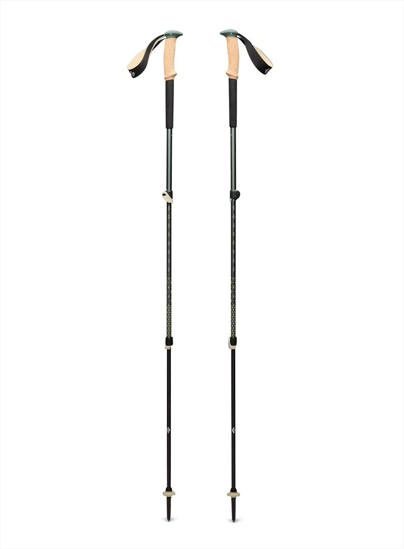 Black Diamond Trail Cork Trekking Poles Laurel Green | BD1100653053ALL1
