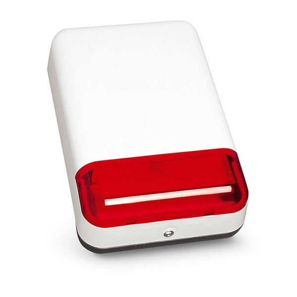 Satel SPL-2030 R Outdoor Siren Optical-Acoustic Red White