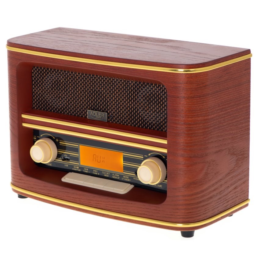 Adler Retro Radio Wooden Design 2860 g AD 1187