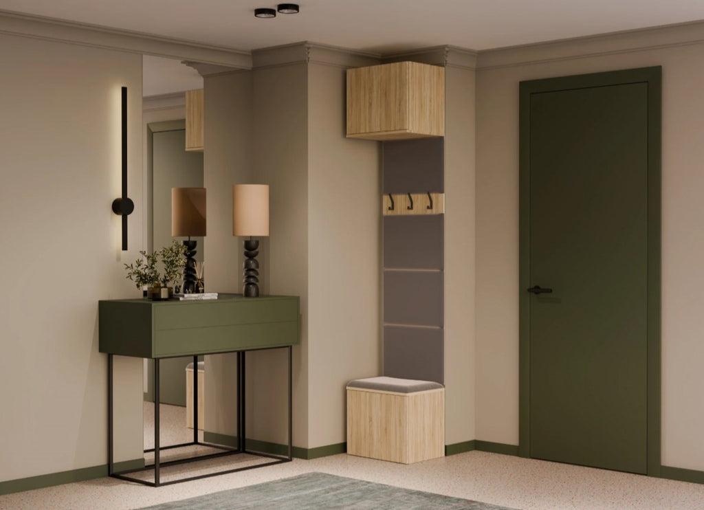 HAGA 1SZ Coat Rack – Sonoma Oak