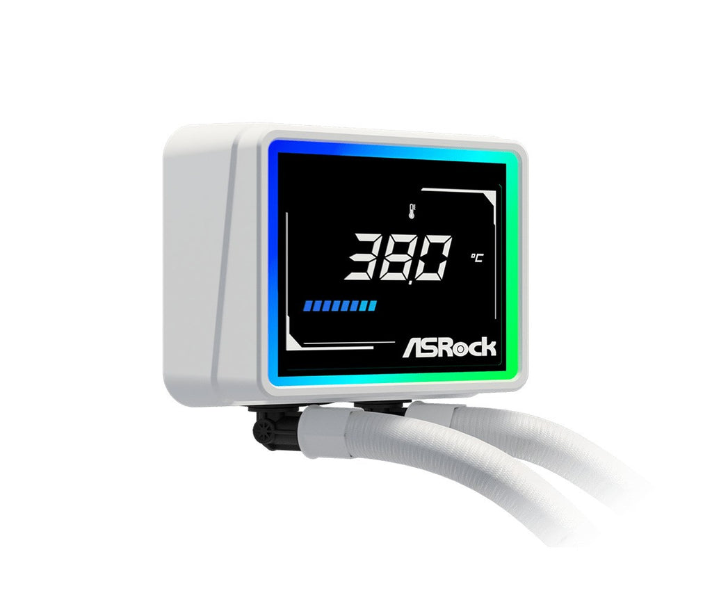 Smart Digital Display with ARGB Lighting - Real-time CPU Temp, Frequency, Fan Speed 3-Zoll-Digitaldisplay