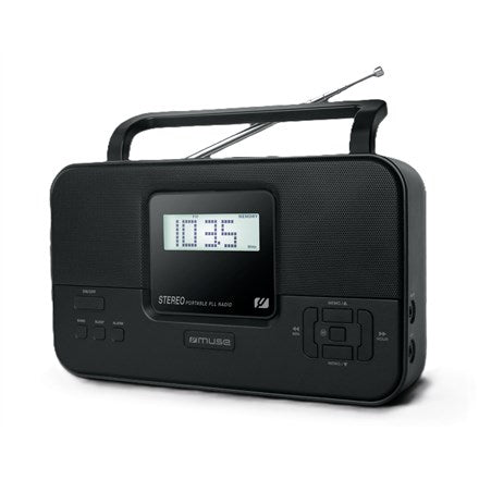 muse M-087 MB PLL Stereo Portable Radio AUX in FM Radio